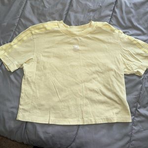 Adidas tennis cropped tee